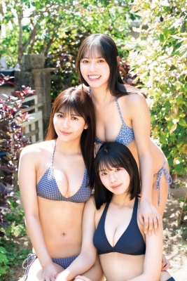 Haruka Arai Riko Otsuki Himena Kikuchi Swimsuit Bikini Gravure Miss Maga 2020 Good friends 3 people 2021012