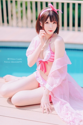 Swimsuit bikini gravure Megumi Kato How to Raise a Saenai Kanojo cosplay001