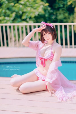 Swimsuit bikini gravure Megumi Kato How to Raise a Saenai Kanojo cosplay002