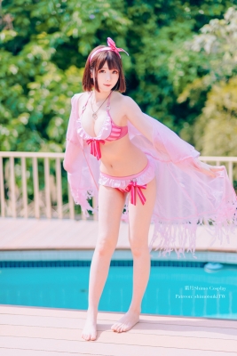 Swimsuit bikini gravure Megumi Kato How to Raise a Saenai Kanojo cosplay005