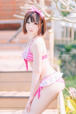 Swimsuit bikini gravure Megumi Kato How to Raise a Saenai Kanojo cosplay007