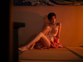 Izakaya hostess nude pictures bust top nipples028