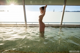Remu Ryoumori Hair Nude Image Hot Spring Large Bath Enchanting Vol2001