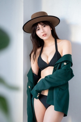 Haruka Arai Black Swimsuit Bikini Stylish and Cute Vol2 2021005