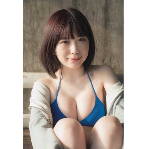 Rin Miyauchi Swimsuit Bikini Gravure Fluffy Love Letter 2021014