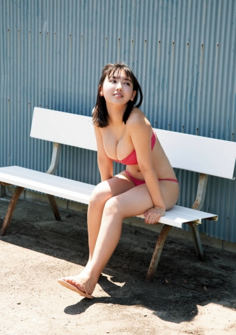 Aika Sawaguchi Swimsuit Bikini Gravure Your summer is 013