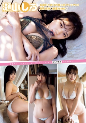 Ummi Shinonome Shiro SeyamaChitoseYoshinoswimsuit bikini gravure 3 girls withpowerful BODY 2021004