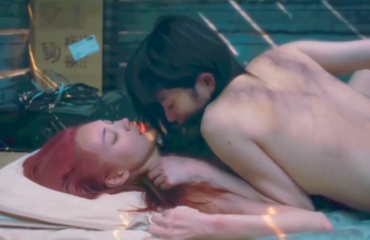 Kiko Mizuhara, Honami Satou, Hair Nude Scene, Movie, Girlfriend 2021013