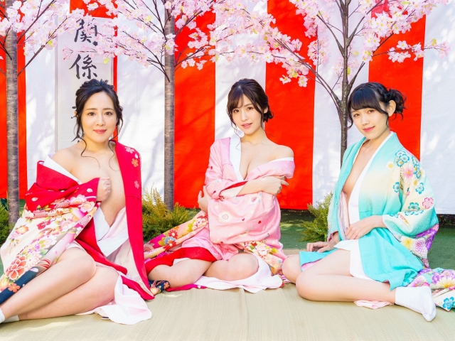 Sakuramiyuki, Momo Sakurasora Sakura Misaki Three beautiful womens hair nude declared manopening 2021011