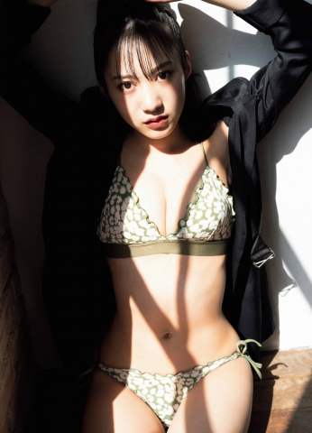 Sumire Yokono swimsuit bikini gravure Cute female panther008