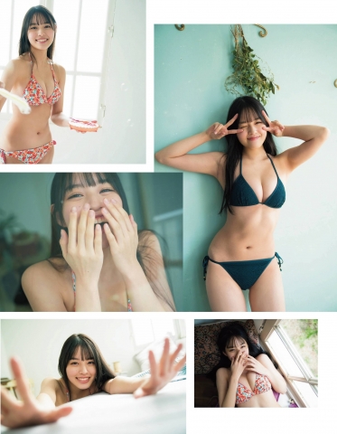 Reia Inoko swimsuit bikini gravure Shes 17 years old, but shes caring and noisy at the same time004