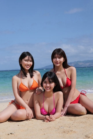 Aika Sawaguchi Luna Toyota Haruka Arai Swimsuit gravure Miss Magas most beautiful girls gathered008