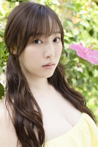 In a tropical country Morning Musumes swimsuit gravure007