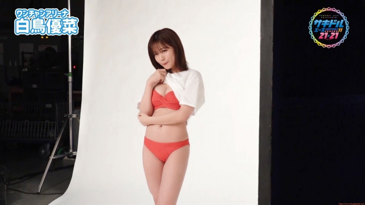 Yuna Shiratori First Swimsuit Onechan Arena Sakidol034