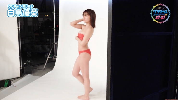 Yuna Shiratori First Swimsuit Onechan Arena Sakidol044