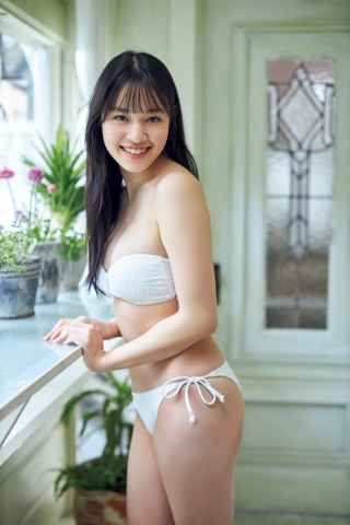 Reia Inoko Swimsuit Gravure Spring Pure Bikini012