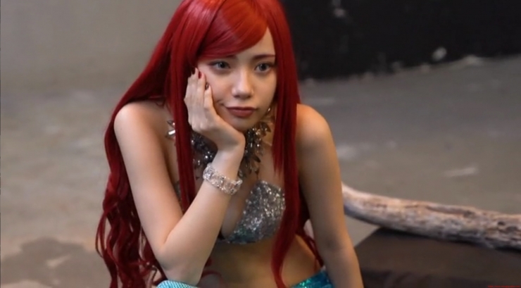Akari Akase Bikini Mermaid016
