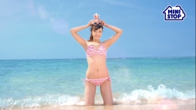 Mihana Hirose Bikini CM Mini Stop Halo Halo Nerin Milk Strawberry007