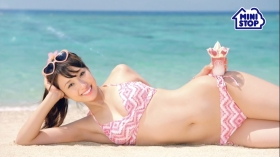 Mihana Hirose Bikini CM Mini Stop Halo Halo Nerin Milk Strawberry013