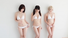 Enako Moe Iori Kokoro Shinozaki, White Bikini Bikini Armor107
