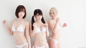 Enako Moe Iori Kokoro Shinozaki, White Bikini Bikini Armor117