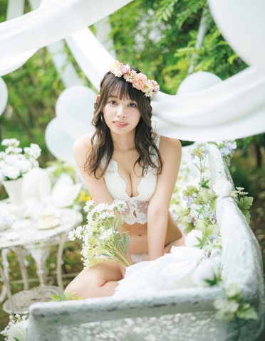Pia Mizuses first swimsuit gravure after returning as an idol006