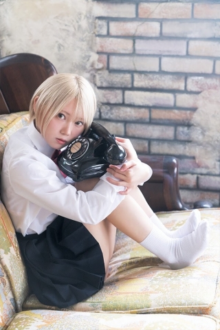 Kokoro Shinozaki super beautiful blonde cosplayer 4017