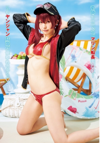Hololive cosplay swimsuit bikini gravure Enako Iori Moe Kokoro Shinozaki Ayaki Miyamoto Maatsu012
