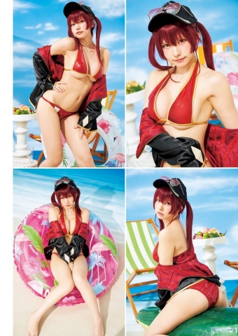 Hololive cosplay swimsuit bikini gravure Enako Iori Moe Kokoro Shinozaki Ayaki Miyamoto Maatsu011