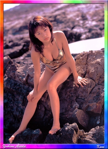 Asada Yoshimi Swimsuit Bikini Gravure Former comedian Pirates003