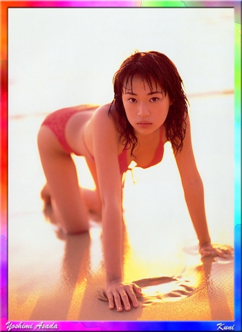 Asada Yoshimi Swimsuit Bikini Gravure Former comedian Pirates037