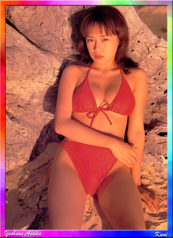 Asada Yoshimi Swimsuit Bikini Gravure Former comedian Pirates036