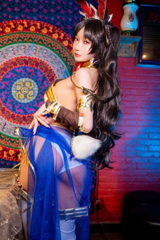 Bunny Ishtar FateGrandOrder swimsuit bikini gravure erotic cosplay006