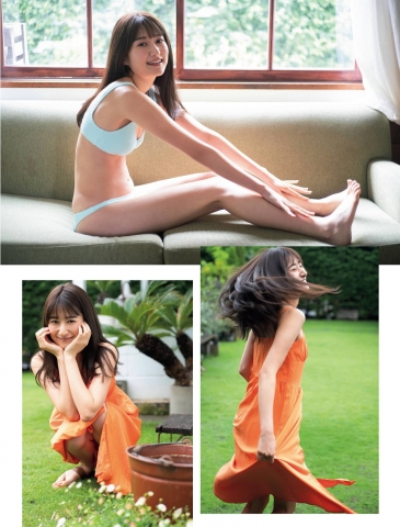 Yorika Hamadas first swimsuit gravure is so exciting003