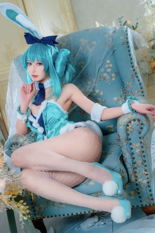 Bunny Girl Hatsune Miku White Rabbit ver Erotic Cosplay Sexy Cosplay 023