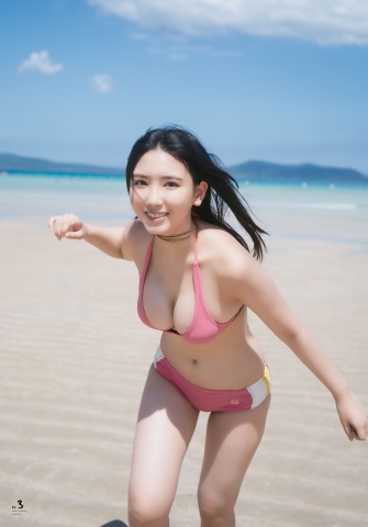 Aika Sawaguchi gravure queen of harmony on the southern island003