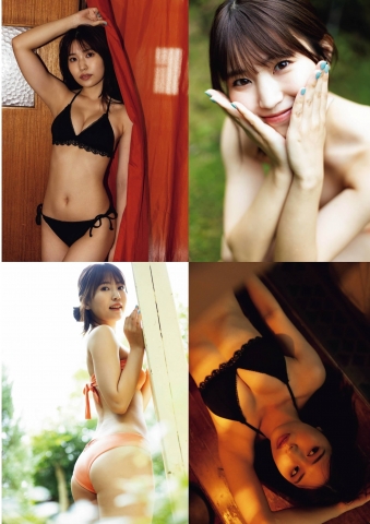 Maki Shinkai in a Narumi Sky Bikini Lets admire the gravurean body line005