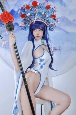 Pai Mei White Eyebrow Kung Fu Extreme Exposure Erotic Cosplay Sexy Cosplay Ethnic Costumes Byoru Byoru005