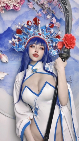 Pai Mei White Eyebrow Kung Fu Extreme Exposure Erotic Cosplay Sexy Cosplay Ethnic Costumes Byoru Byoru035