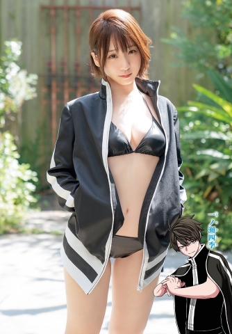 Moe Iori swimsuit bikini iu012
