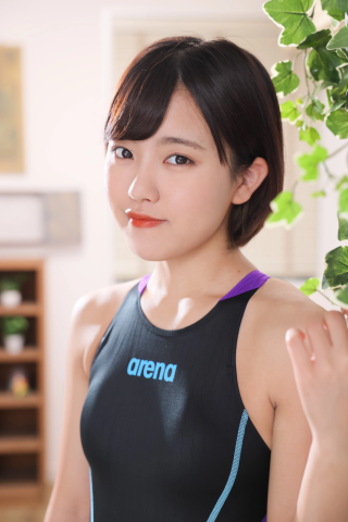 Anju Kouzuki swimming suit e015