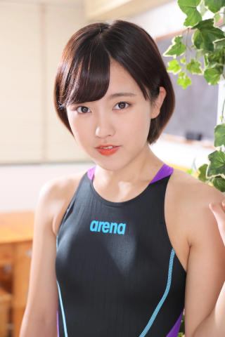Anju Kouzuki swimming suit e014