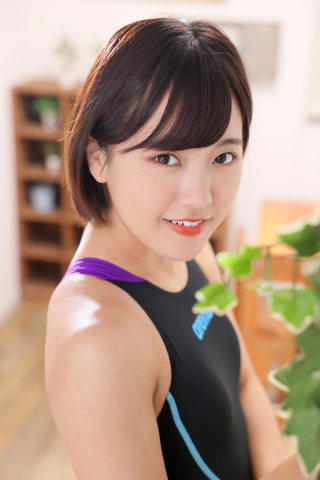 Anju Kouzuki swimming suit e025