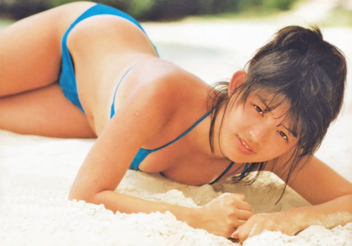 Kaori Shimura Swimsuit Bikini015