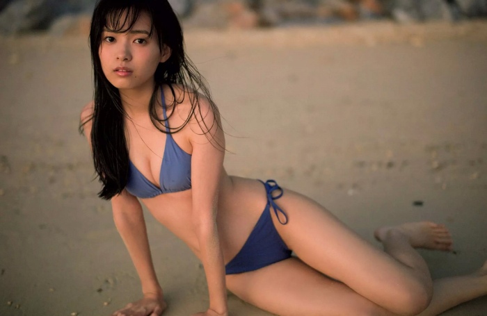 Shinjo Yume swimsuit bikini 033