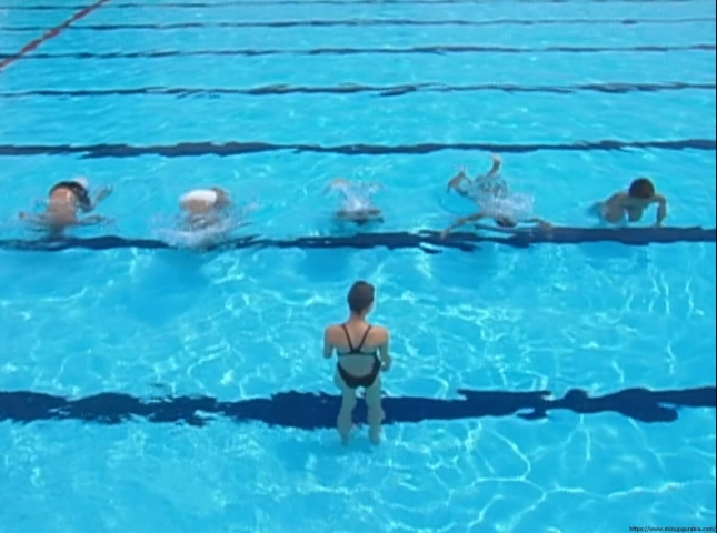 Saki Aibu Swimming Race Swimsuit Water Boys vv027