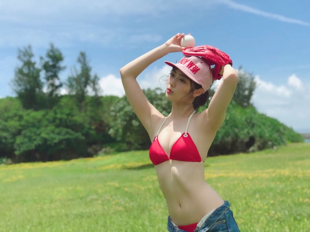 Okuyama Kazusa Swimsuit Bikini pio014