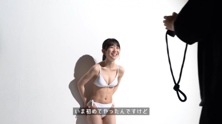 Ayumi Nii White Swimsuit White Bikini h026
