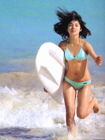 Ryoko Sano swimsuit bikini027