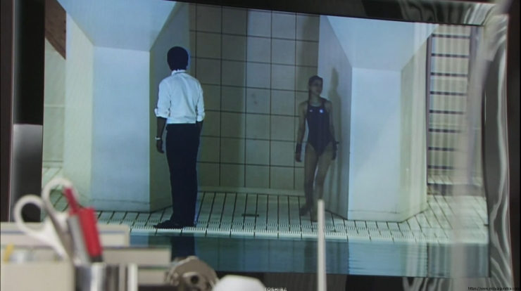 Takeemi Swimming Race Swimsuit GOLD Drama059